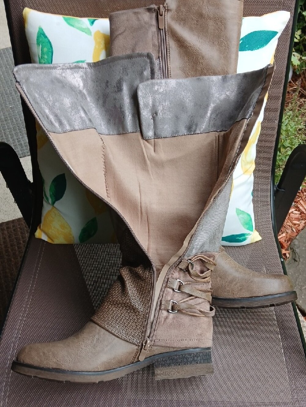 NEW Corkys Brown Casual Knee-Hi Boots - Picture 6 of 9